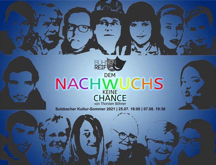 Plakat der Produktion Dem Nachwuchs keine Chance (2021)