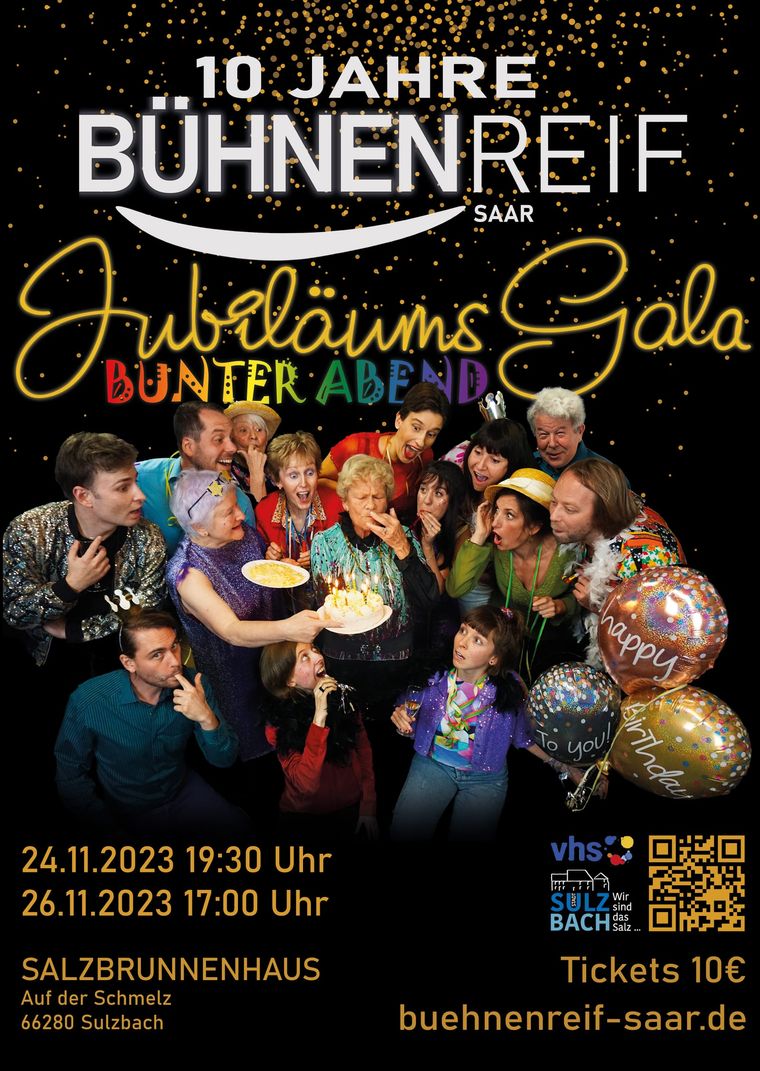 Plakat der Produktion JubiläumsGala (2023)