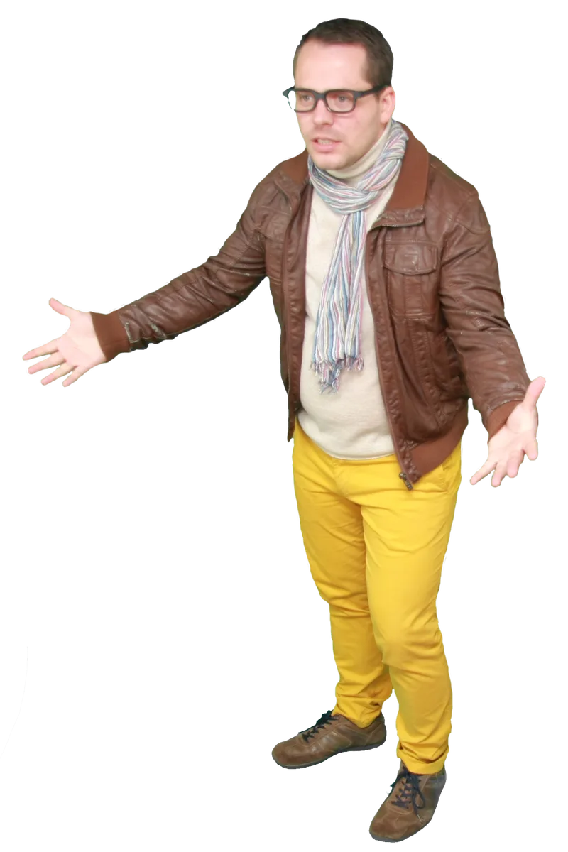 Lukas Immesberger als Lloyd Dallas in „Der nackte Wahnsinn“ (2019)